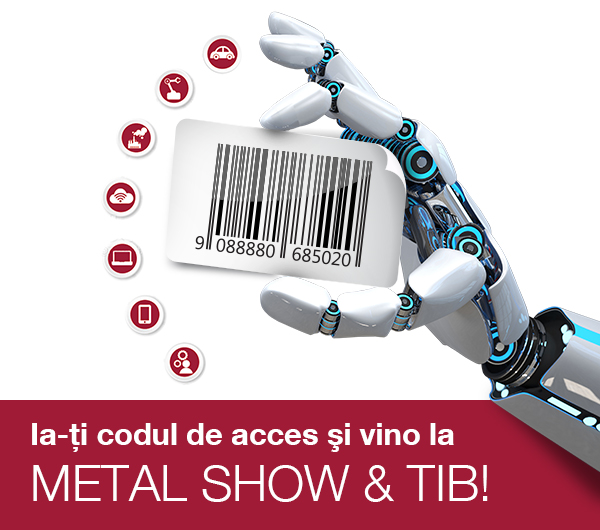Nl15. Ia-ţi codul de bare şi vino la METAL SHOW & TIB!